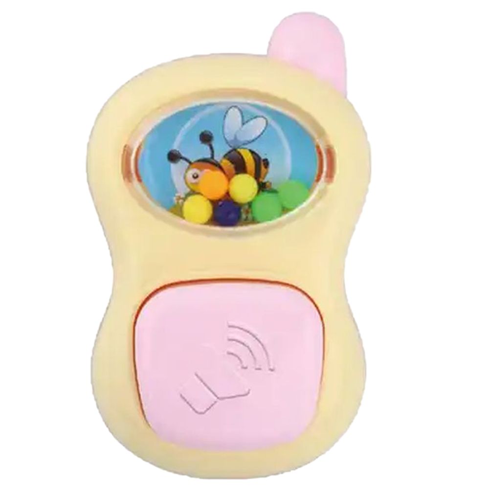 Huanger - Baby Phone Rattle - Pink