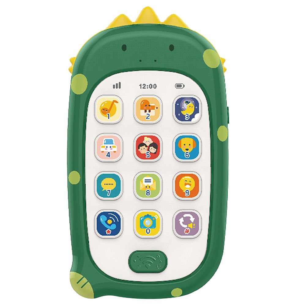 Huanger - Kid's Musical Fun Animal Mobile Phone - Dinosaur - Green