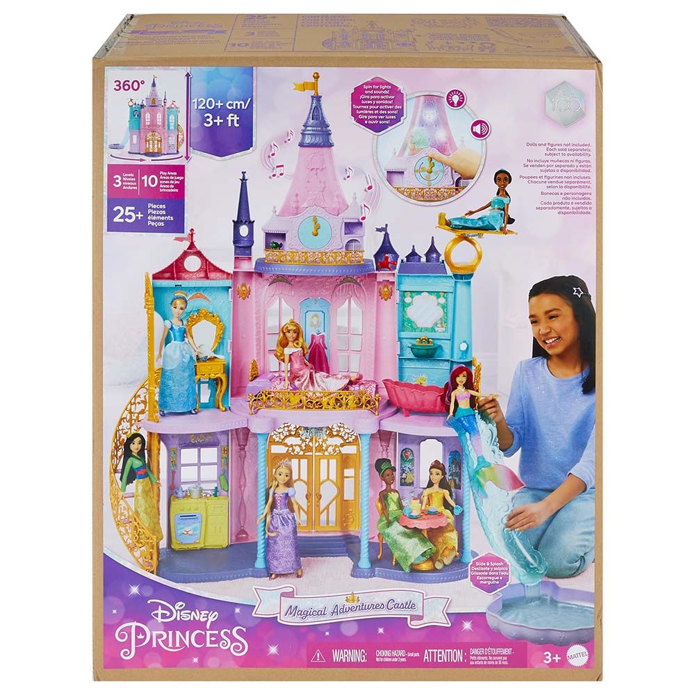 Mattel Games - Disney Princess Fashion Doll Princess Dream Castle - 25pcs