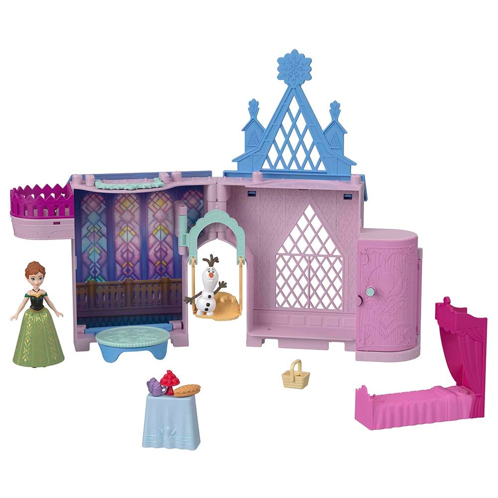 Mattel Games - Disney Frozen Small Doll & Playset - Anna