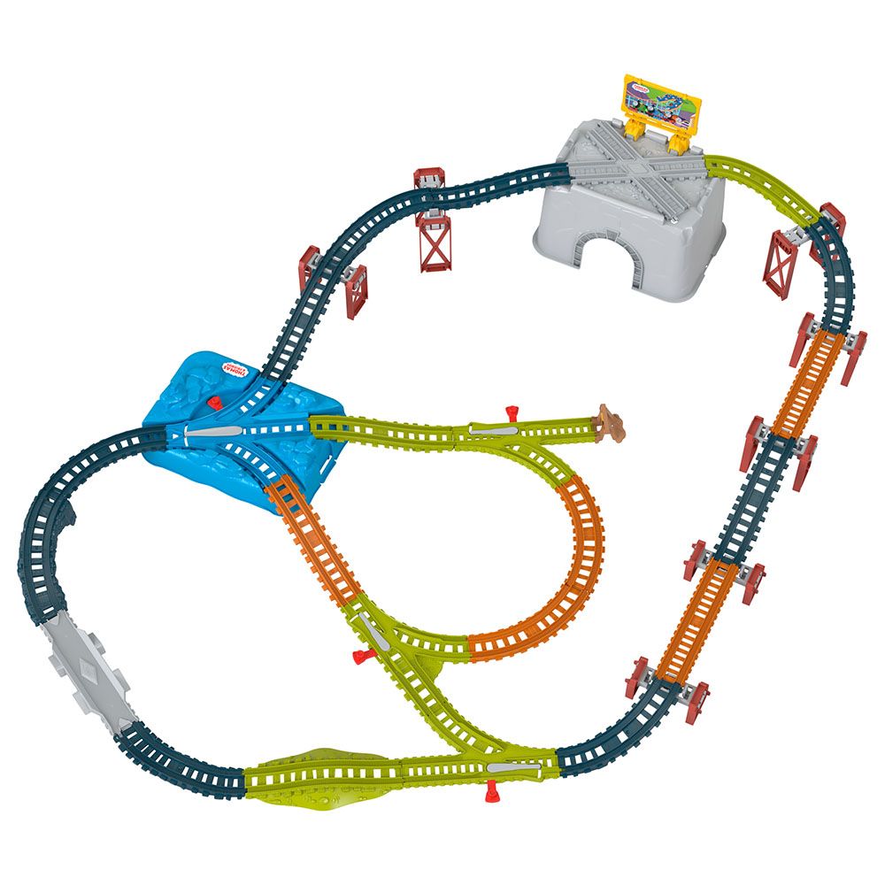 Mattel Games - Thomas & Friends Connect & Build Track Bucket - 48pcs