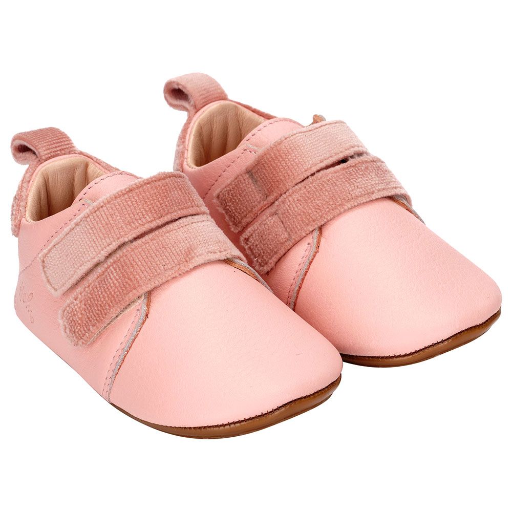 Hob - Zayn Soft Sole Low Top Sneakers - Pale Pink/Pink Velvet