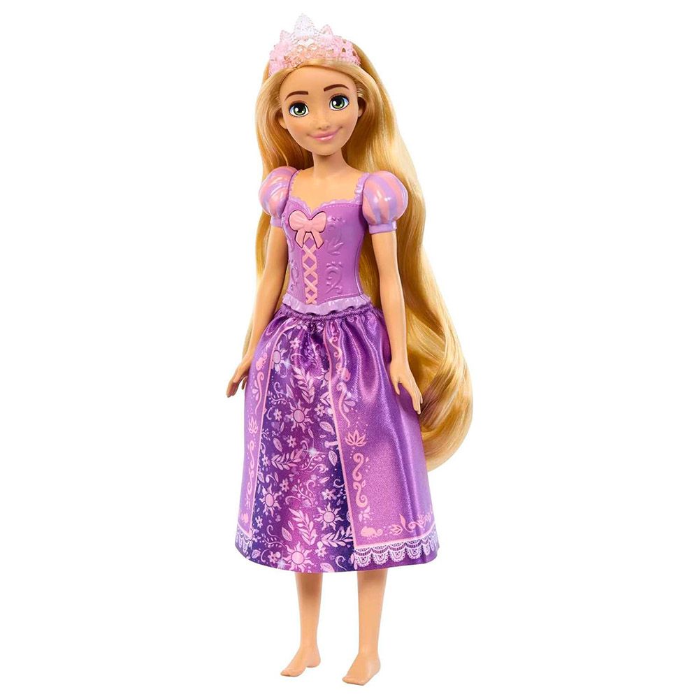 Mattel Games - Disney Princess Singing Rapunzel Doll -Purple - Purple