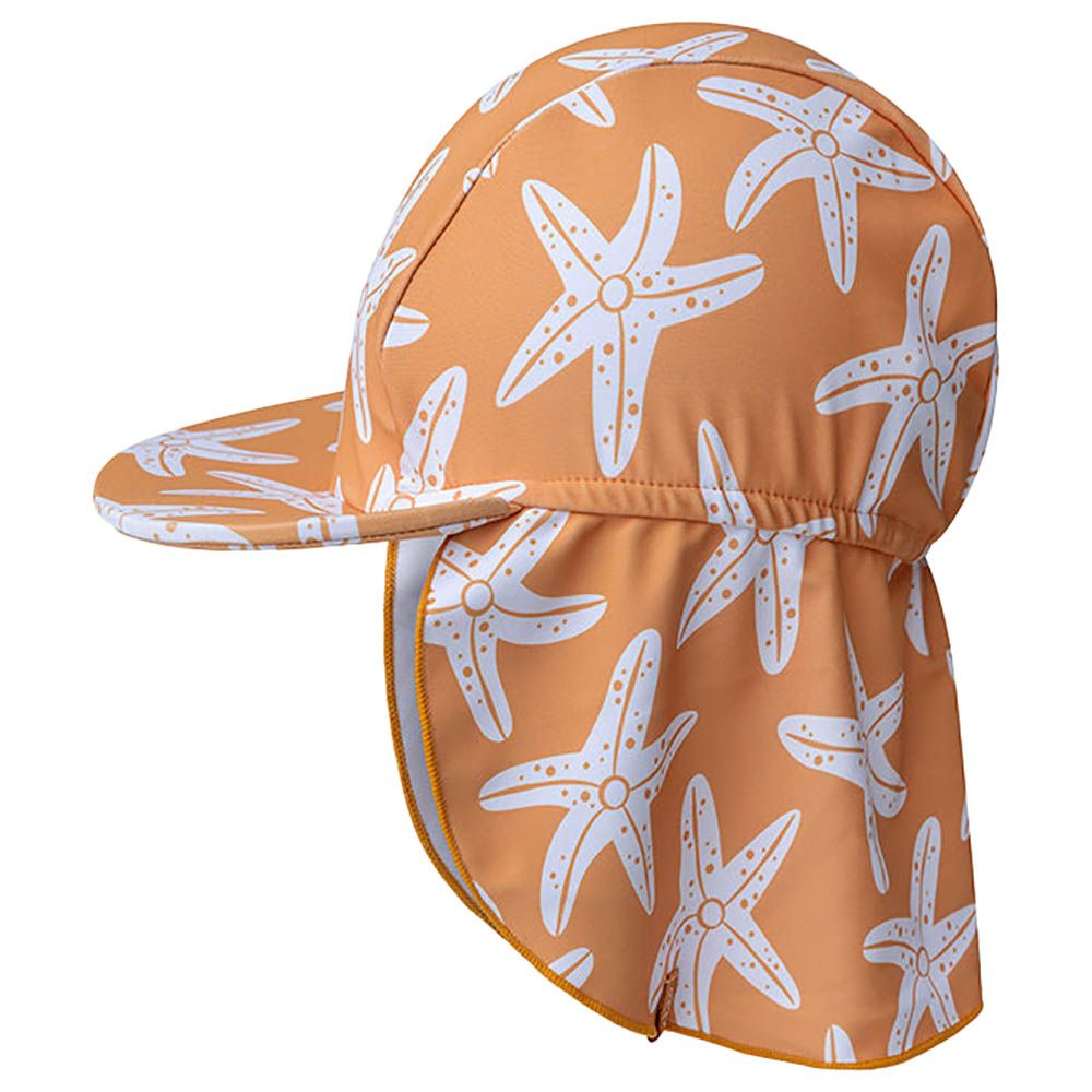 Swim Essentials - Sea Star Baby Sun Swim Hat - Caramel