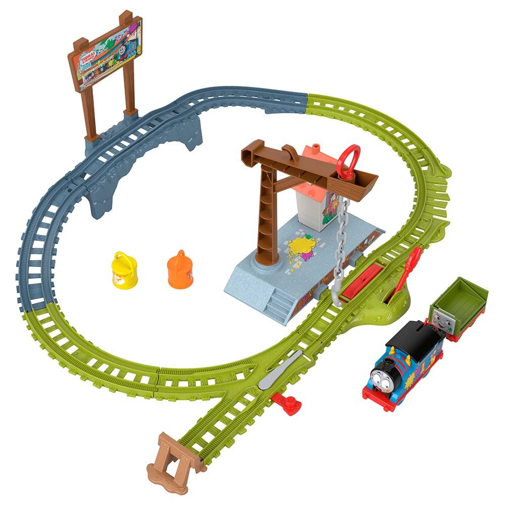 Thomas And Friends - Topsy Turvy Paint Delivery Set