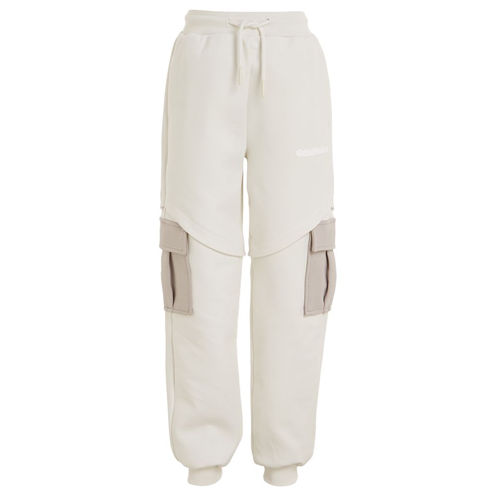 Calvin Klein - Spacer Color Block Joggers - Ivory