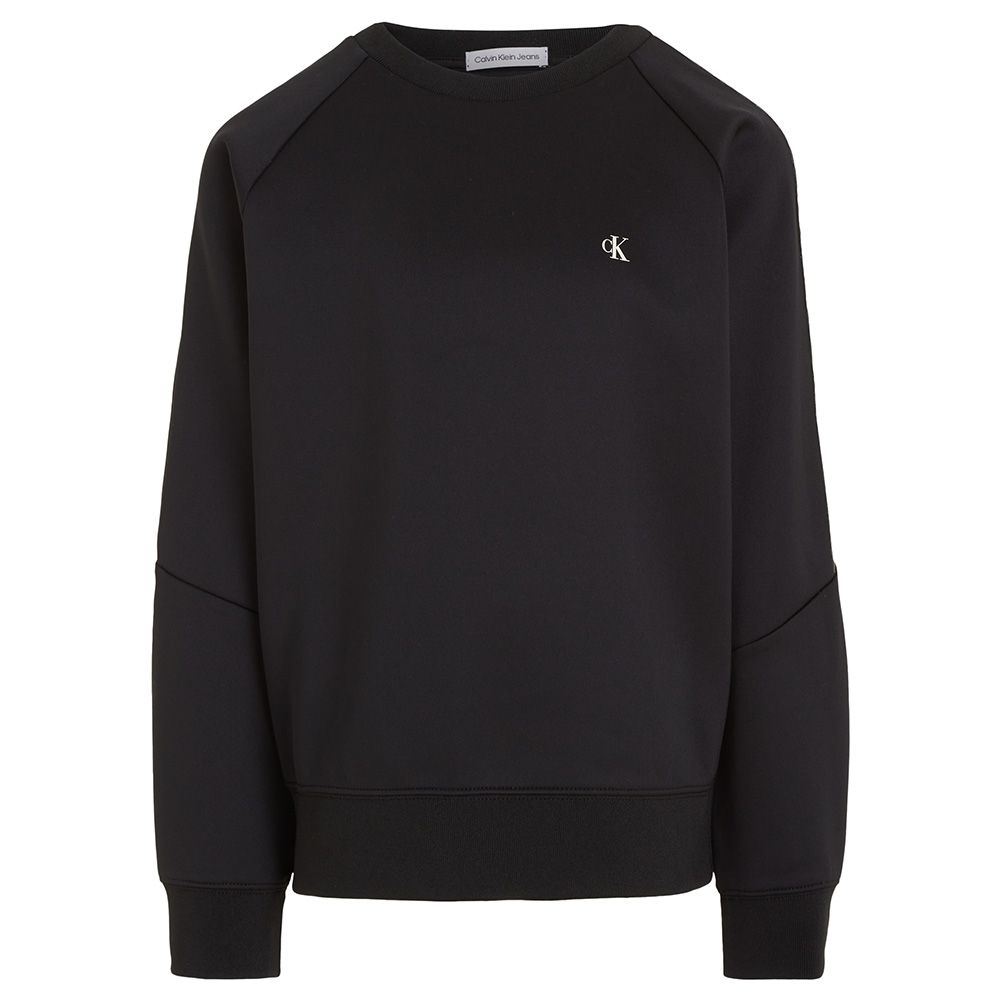 Calvin Klein - Ck Tape Crewneck Sweatshirt - Black