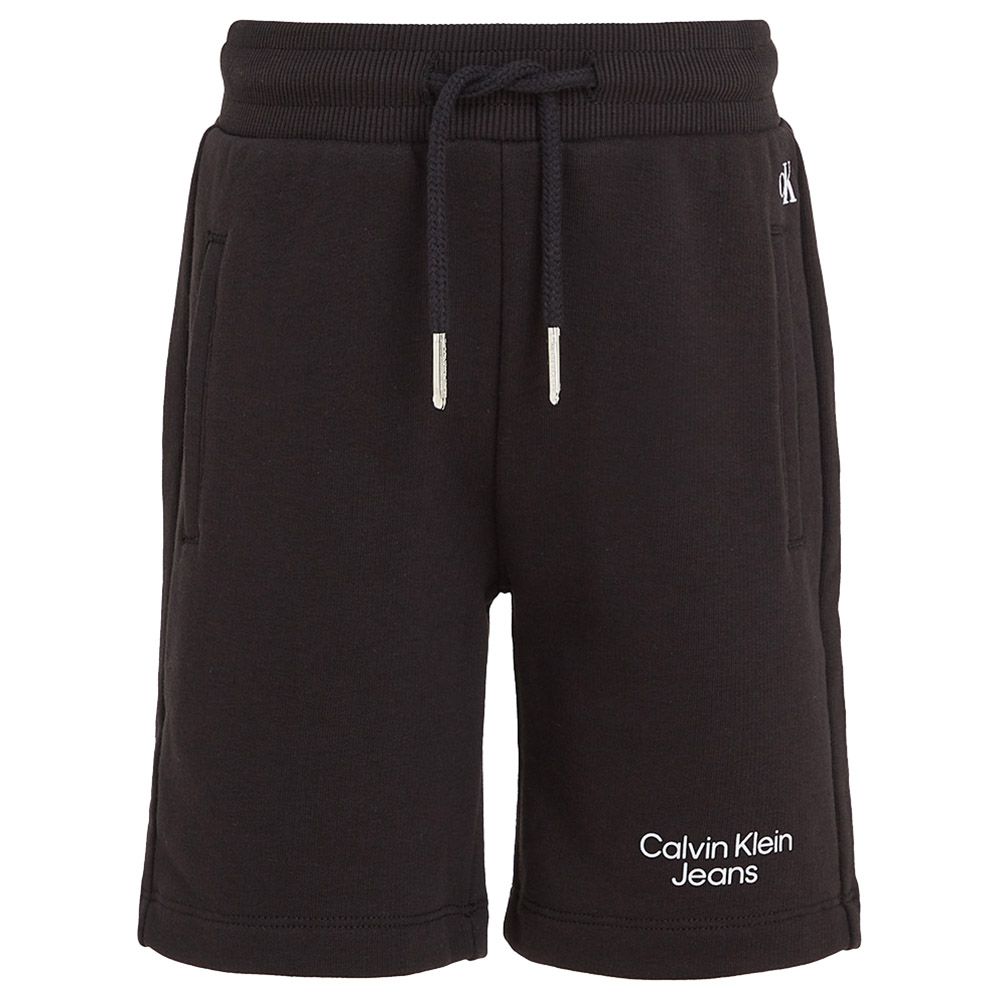 Calvin Klein - Logo Design Shorts - Black