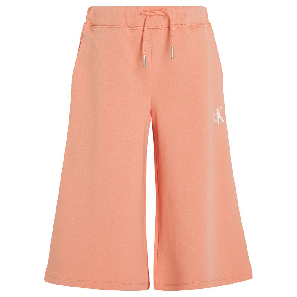 Calvin Klein - Ck Logo Culotte Sweatpants - Pink