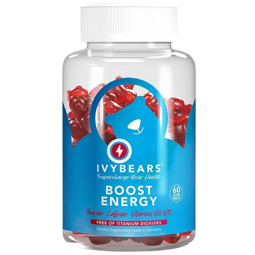 IvyBears - Boost Energy Vitamin Gummy Bears - 60 Pcs