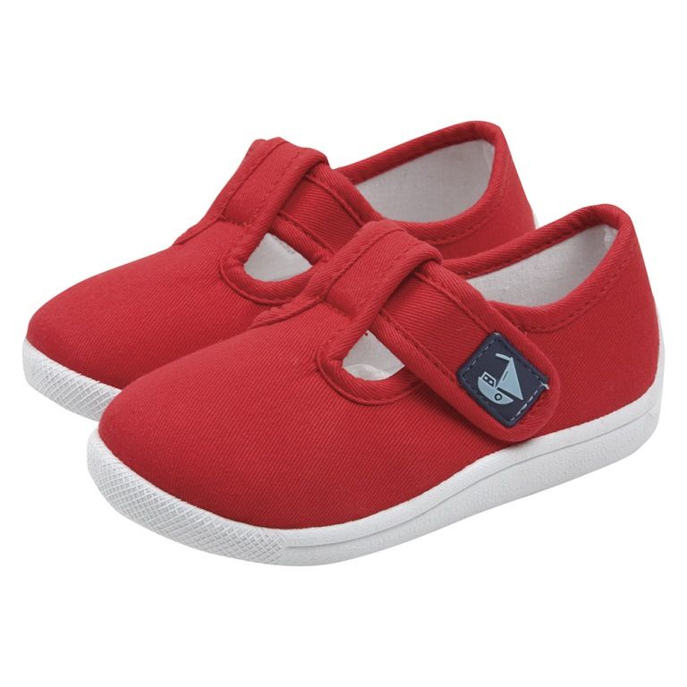 JoJo Canvas Summer Shoes Red