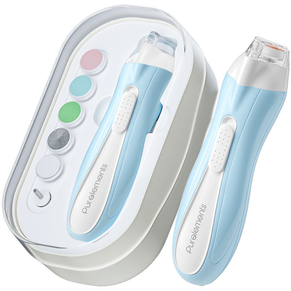 Purelements - Electric Baby Nail Trimmer USB Rechargeable - Blue