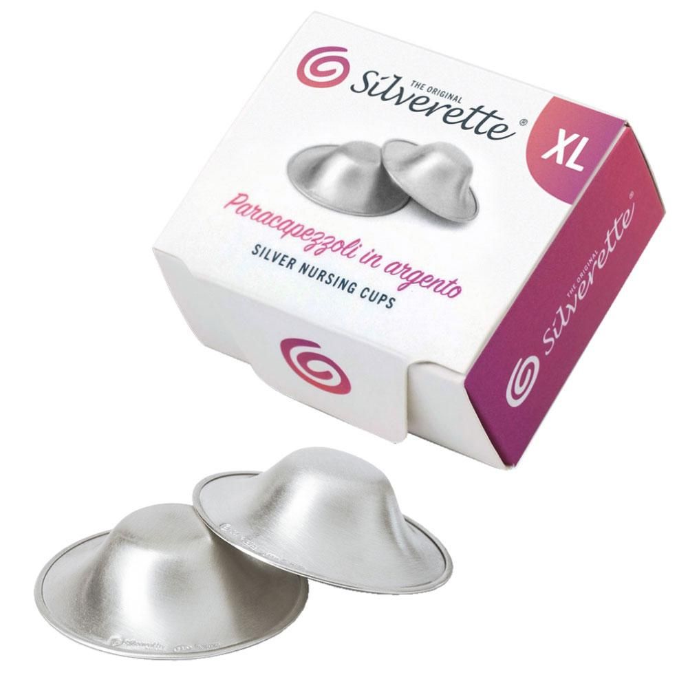 Silverette - Silver Nursing Cups - XL