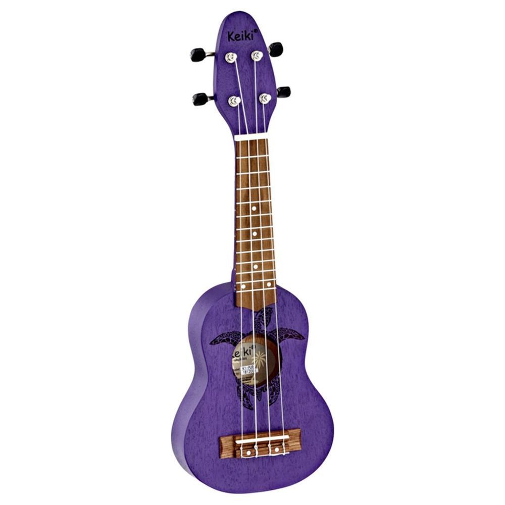 Ortega - Keiki Sopranino Ukulele - Satin Purple Finish