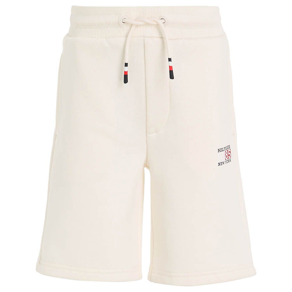 Tommy Hilfiger - New York Flag Graphic Sweatshorts - White