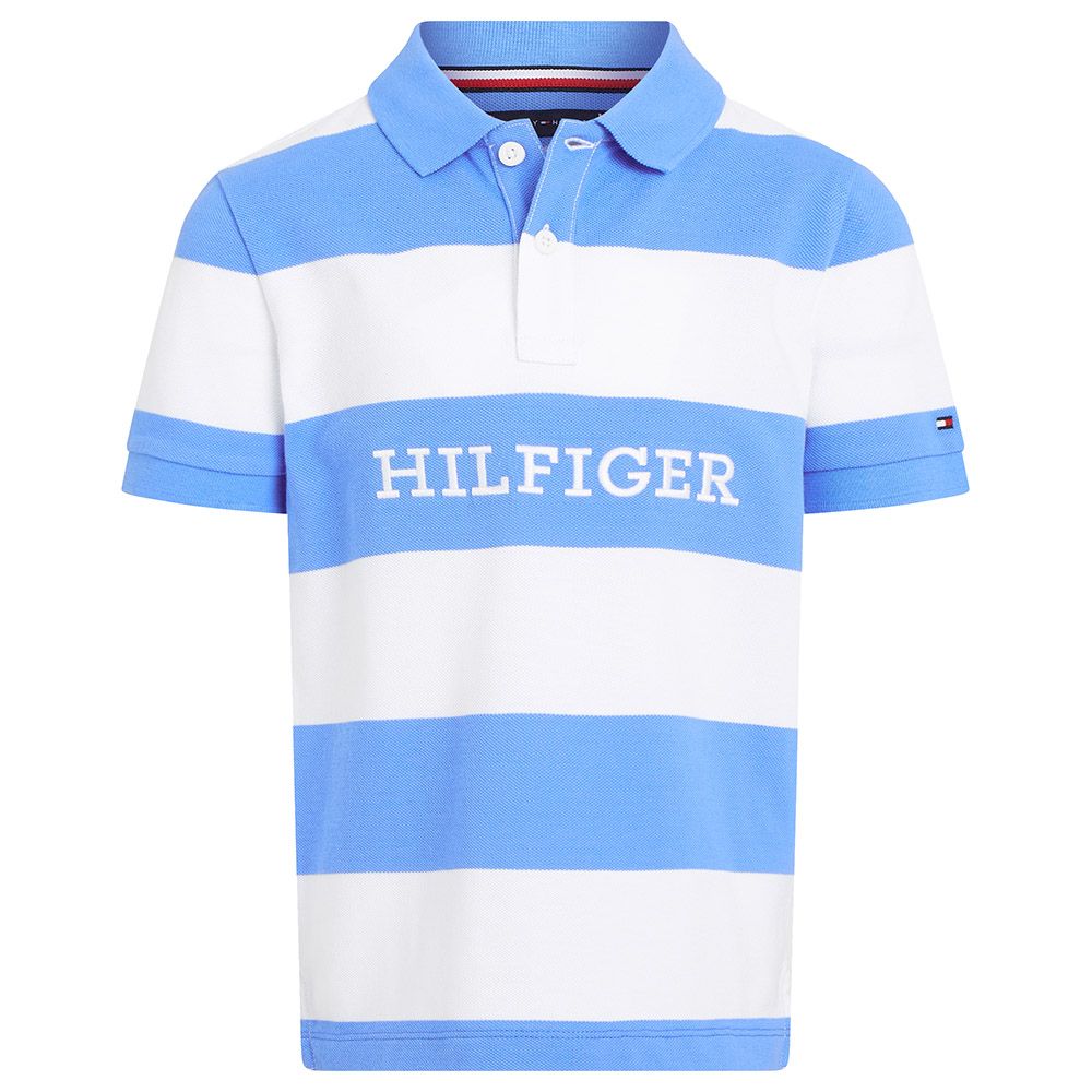 Tommy Hilfiger - Colourblock Short Sleeves Polo Shirt - Blue