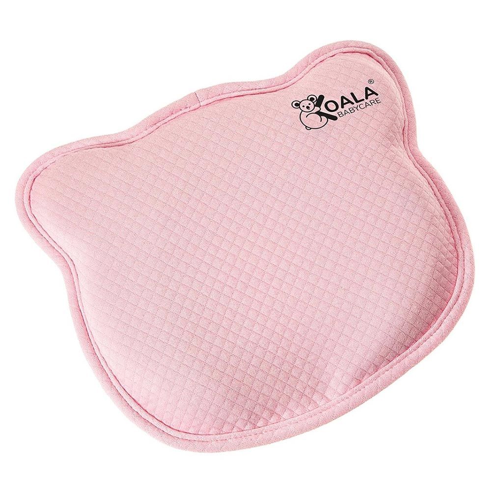 Koala Babycare - Perfect Head Flat Head Baby Pillow - Pink