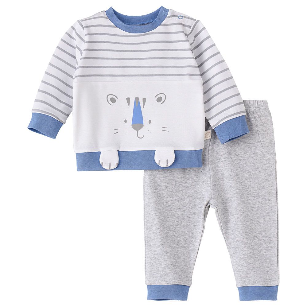 Tiny Hug - Boys Long Sleeve T-Shirt & Pyjama Set