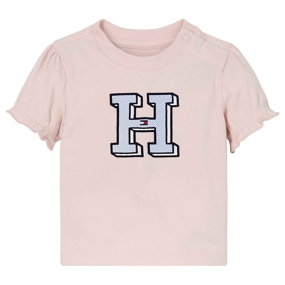 Tommy Hilfiger - Baby Ithaca H Short Sleeve Tee - Pink