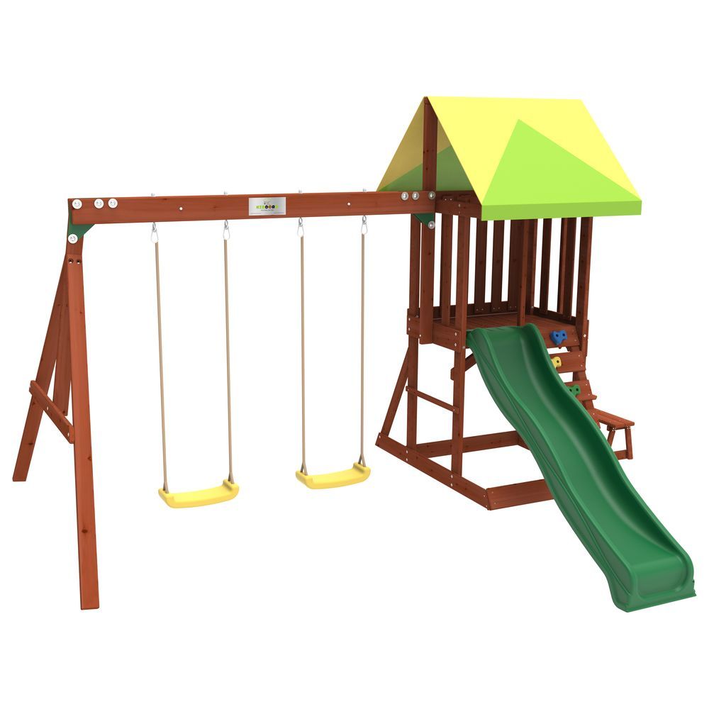 Kiddoro - Miighty Jungle Swing Set