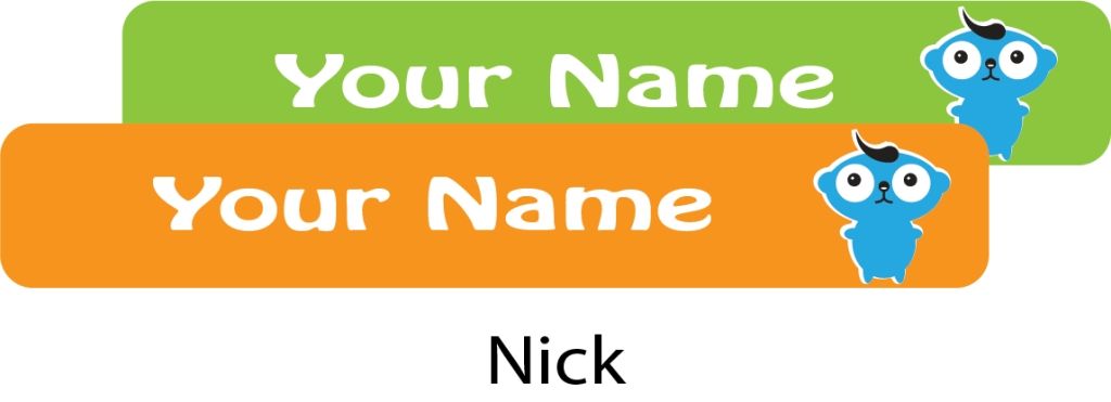 Ladybug - School Labels Nick - Pack of 131