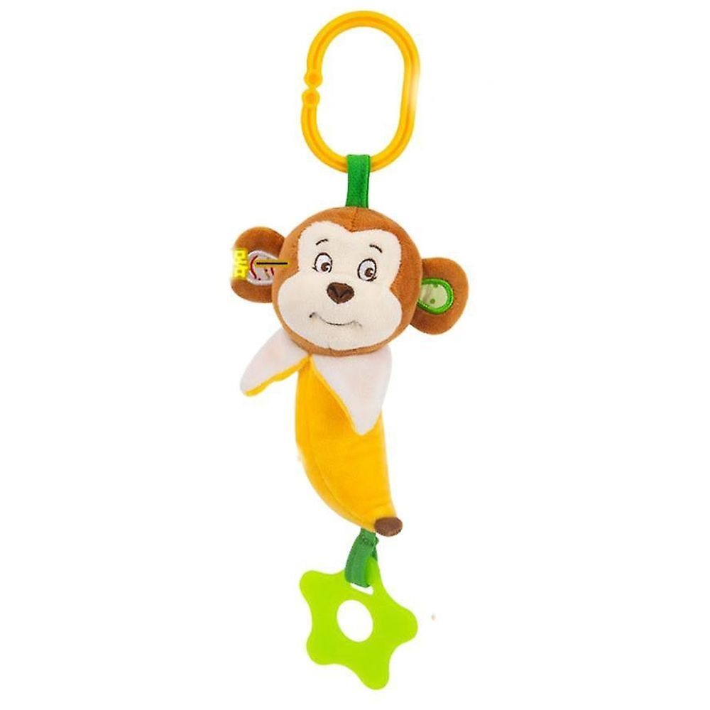 Little Angel - Baby Stroller Plush Hanging Rattle Mobile Toy - Monkey