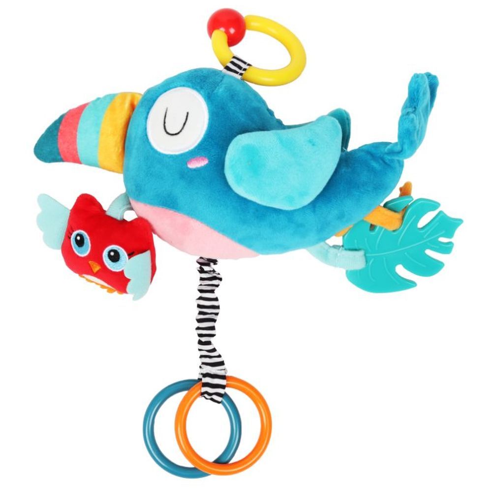 Little Angel - Baby Stroller Plush Hanging Mobile Rattle Toy - Bird