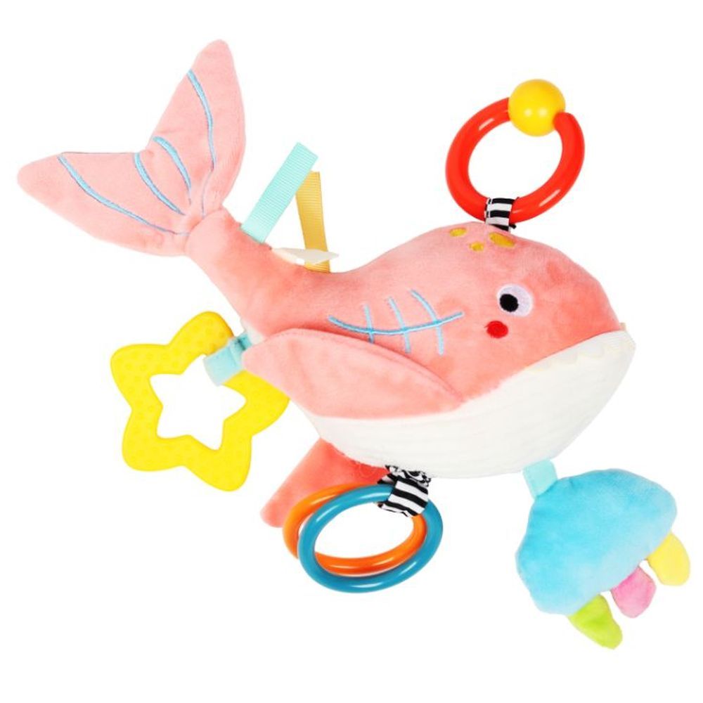 Little Angel - Baby Stroller Plush Hanging Mobile Rattle Toy - Fish