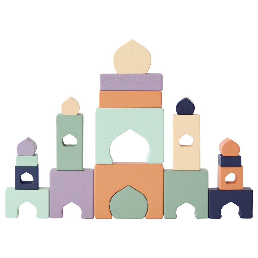 Lila And Tiny - Masjid Blocks - 26pcs