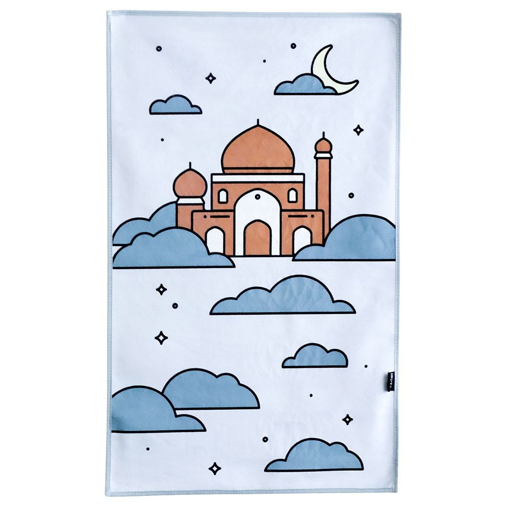 Lila And Tiny - Prayer Mat - Cloud