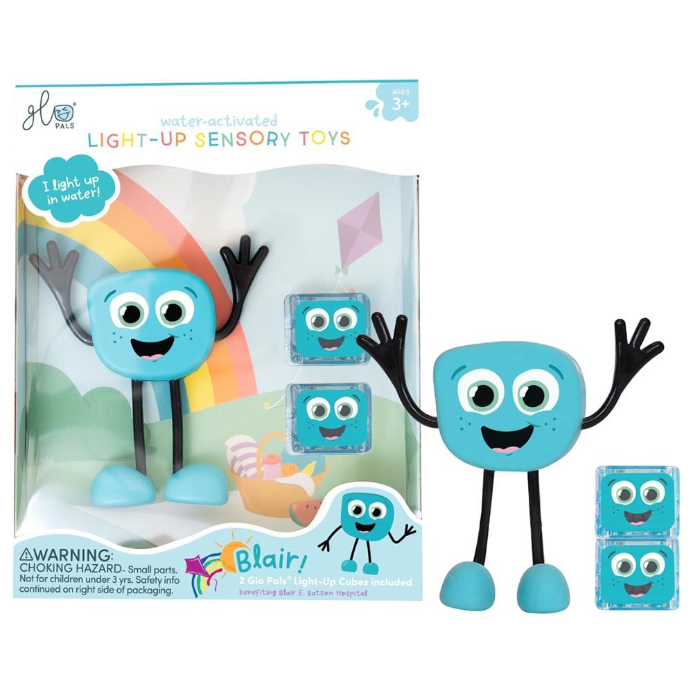 Glo Pals - Character & Light Up Bath Toys - Blair