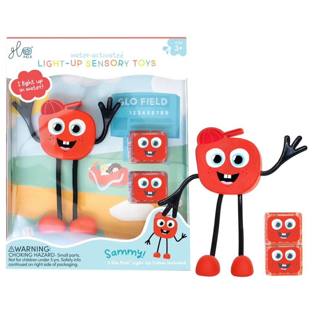 Glo Pals - Character & Light Up Bath Toys - Sammy