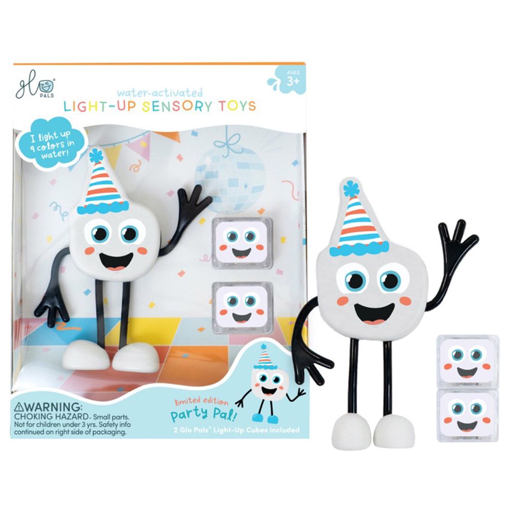 Glo Pals - Character & Light Up Bath Toys - Party Pal