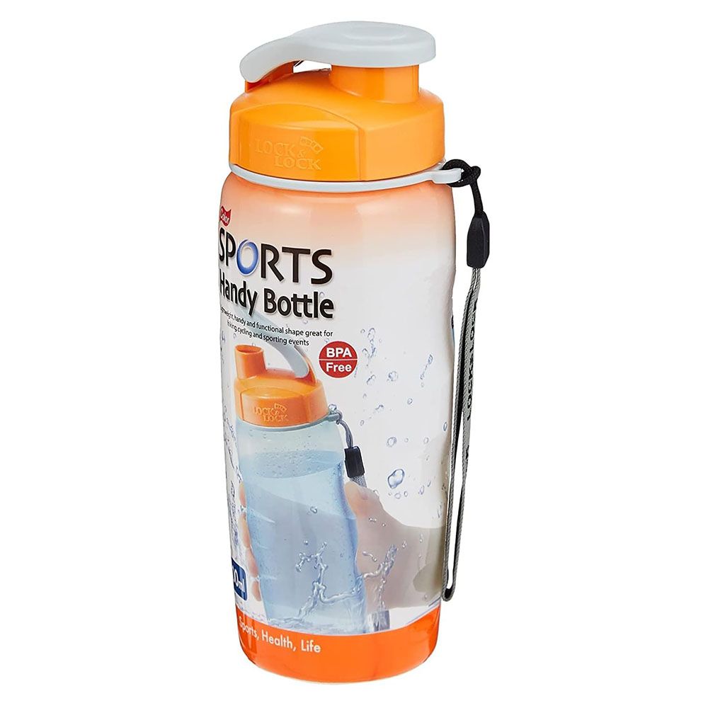 Lock&Lock - Color Sports Handy Bottle - Orange - 500 ml