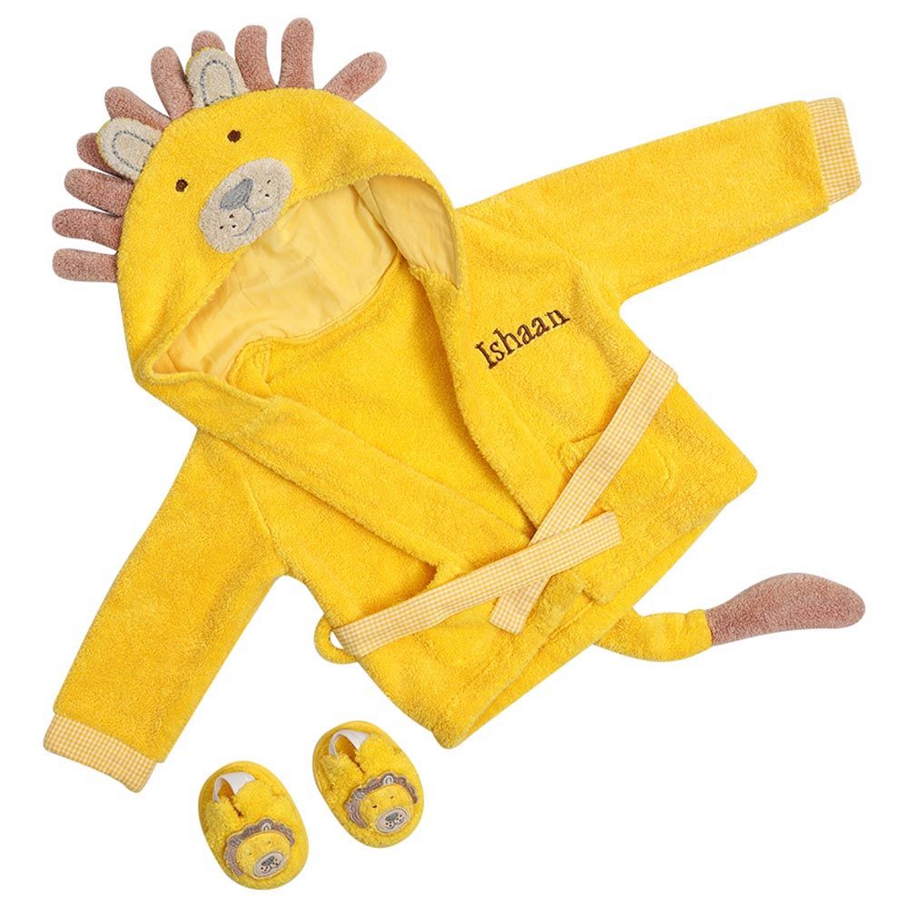 Little West Street - "Spa Time" Gift Set Lion - Yellow/Brown