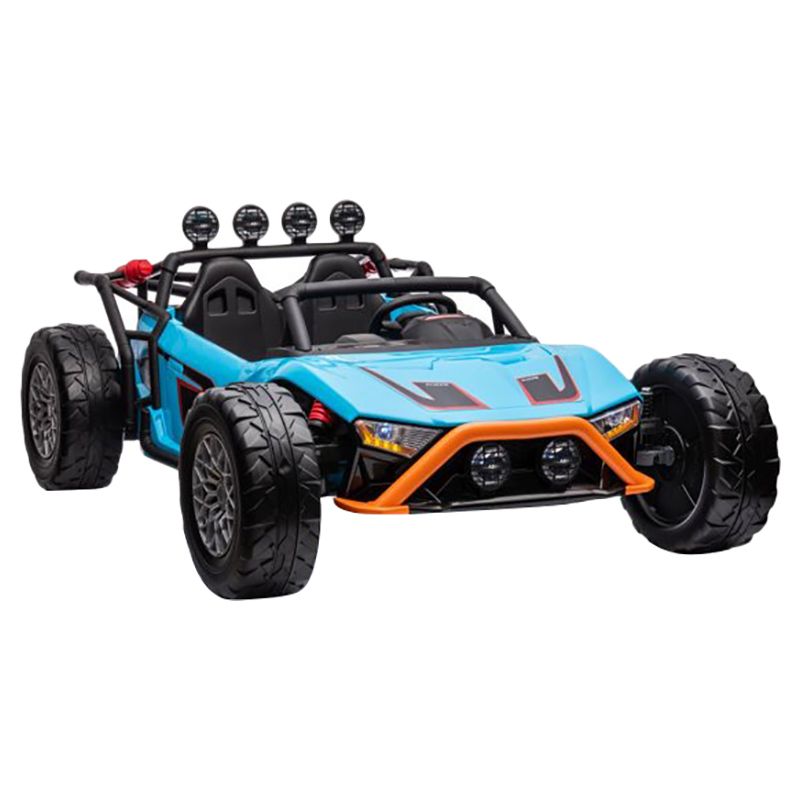 Megastar - 24V Super Slash Monster 2 Seater Ride On Car - Blue