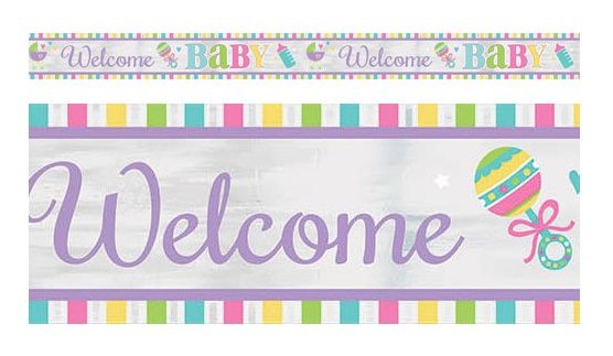 Baby Neutral Foil Banner