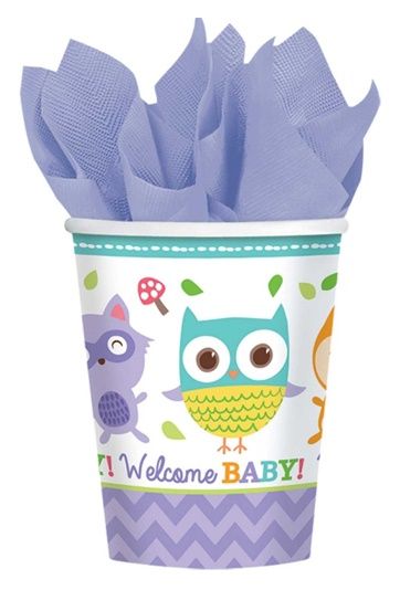 Woodland Welcome Paper Cups