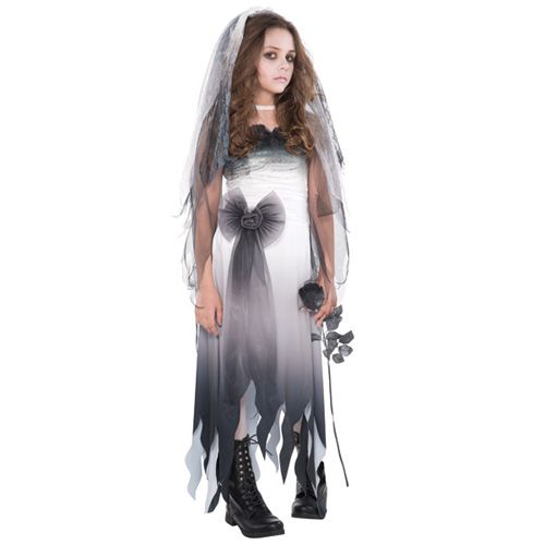 Child Graveyard Bride Costume