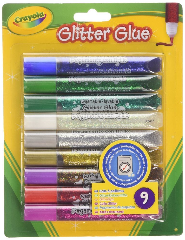 Crayola 9 Glitter Glue