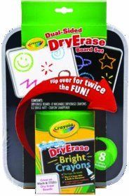 Crayola Dry Erase Dual Sided Board Set