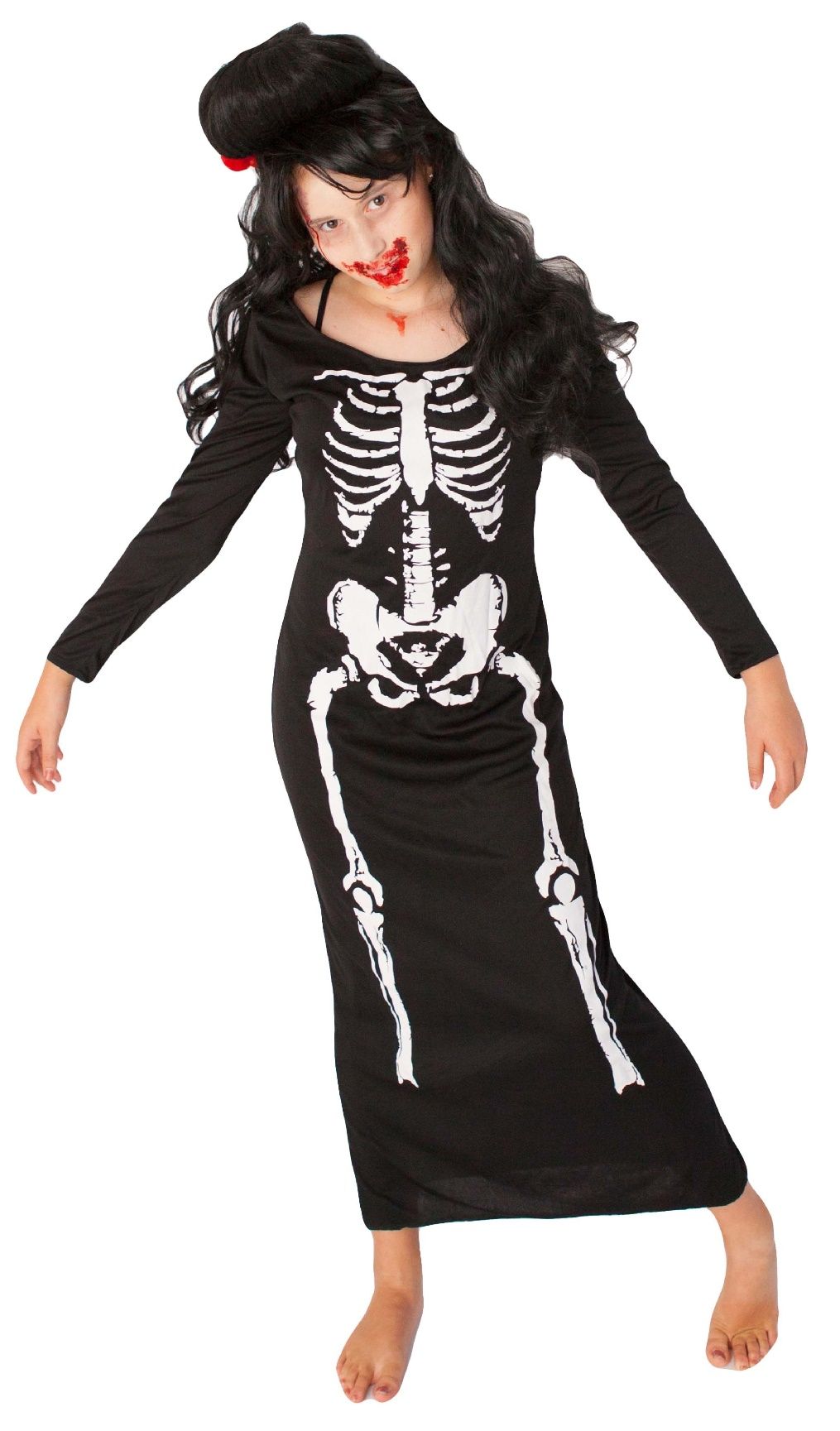 Skeleton Costume, Female Adult - One Size