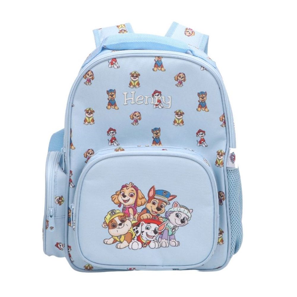 Little IA - Personalized Paw Patrol Kids Backpack - Blue - 13.7 inches