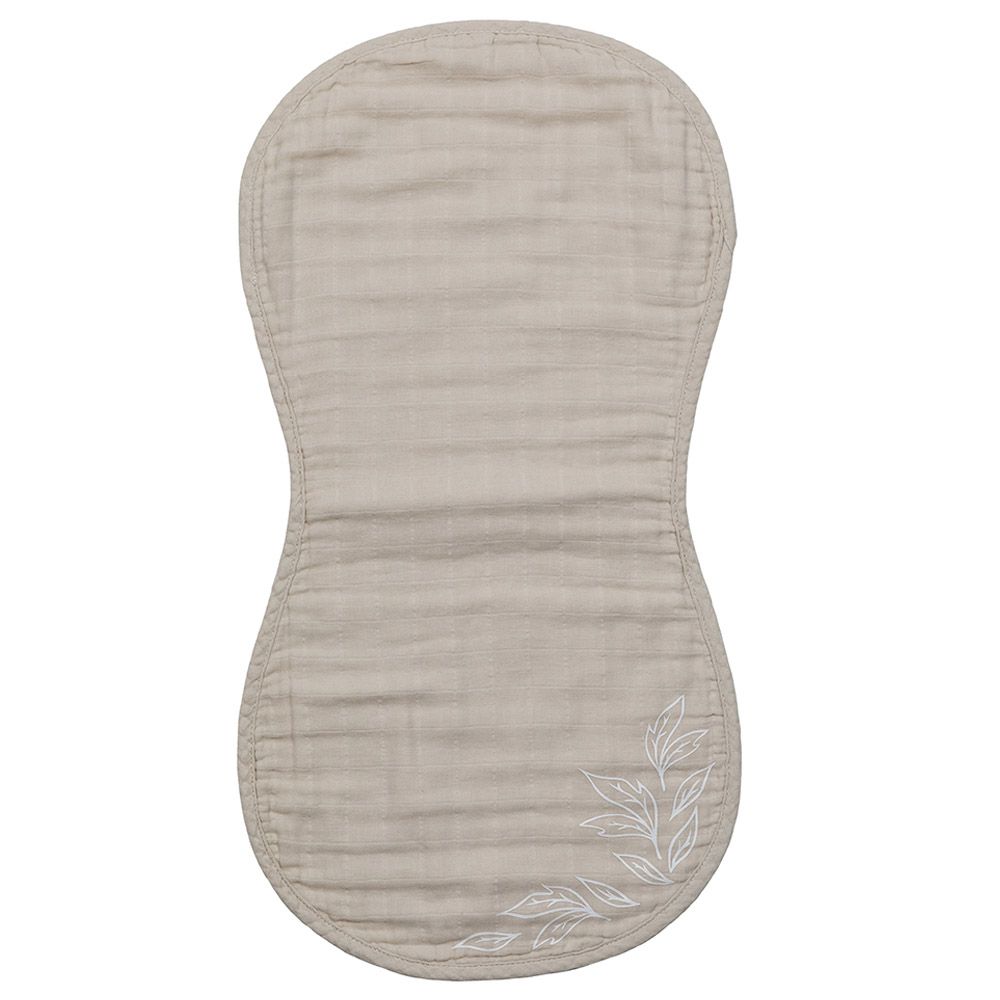 Pioen Baby - 100% Organic Cotton Burp Cloth - Beige