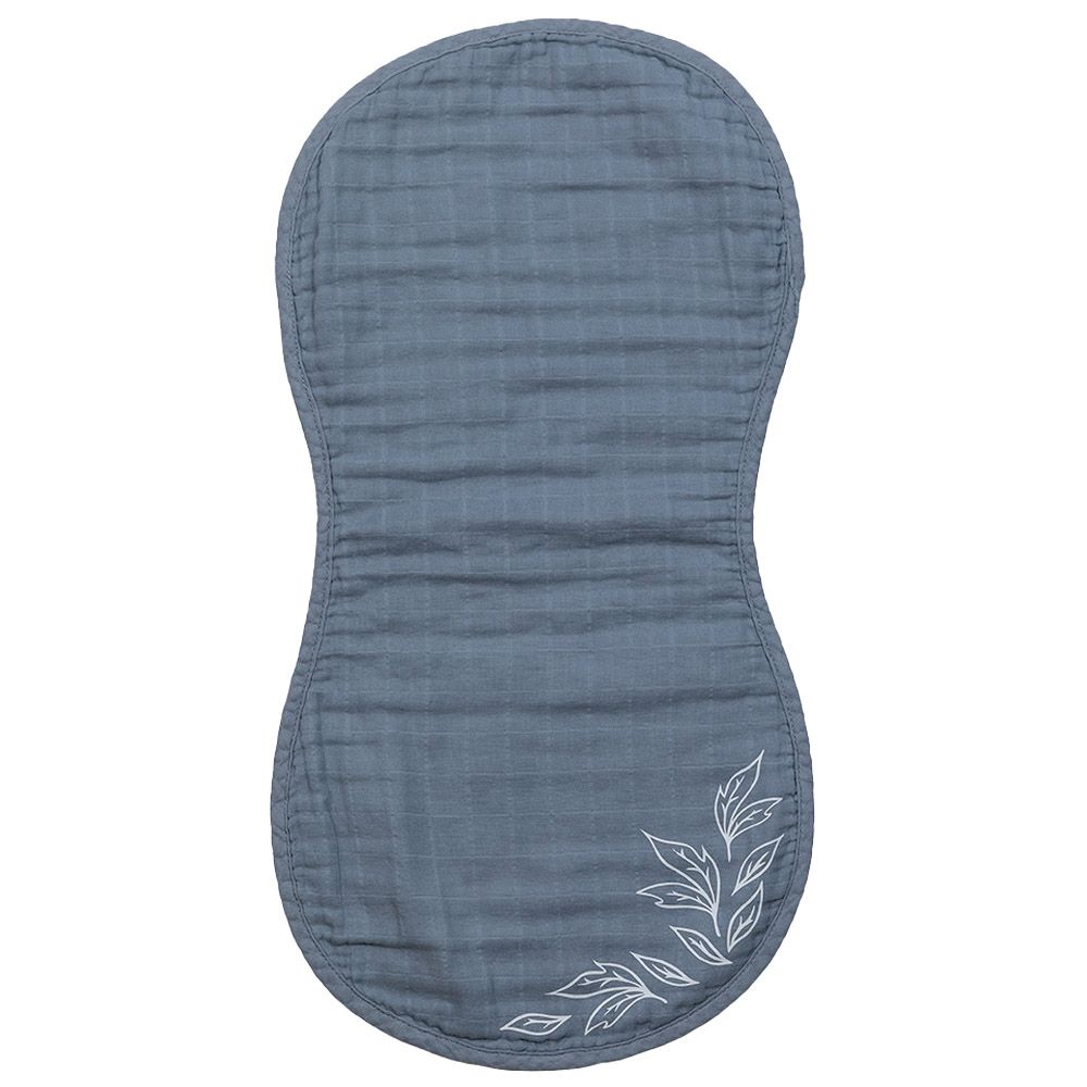 Pioen Baby - 100% Organic Cotton Burp Cloth - Blue