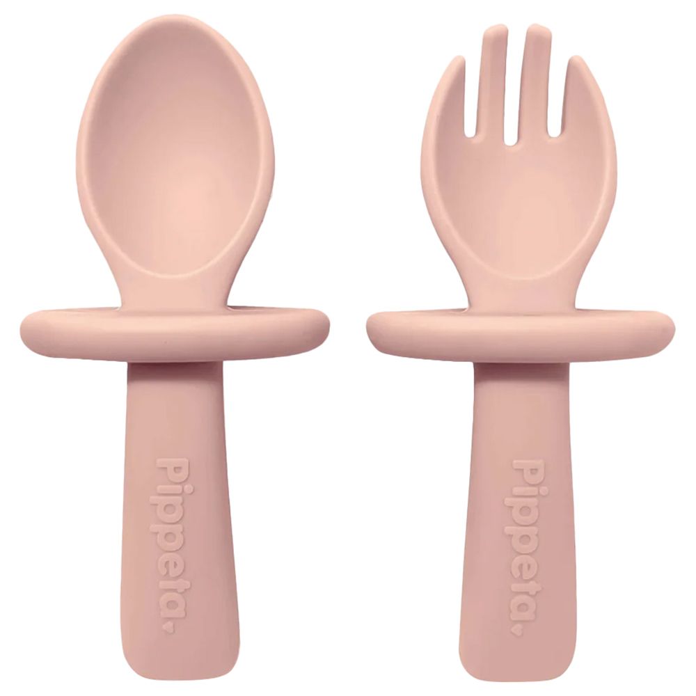 Pippeta - My 1st Spoon & Fork - Ash Rose