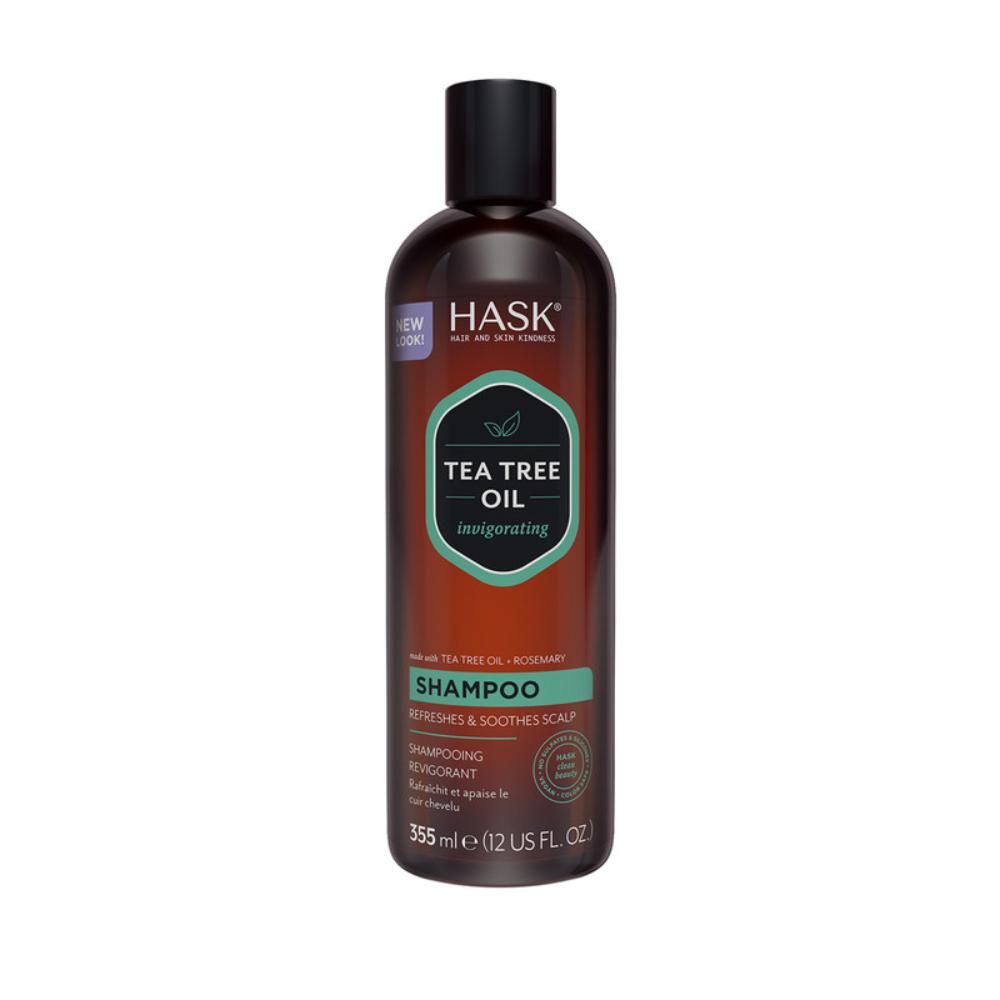 Hask Tea Tree Oil & Rosemary Shampoo 355ml