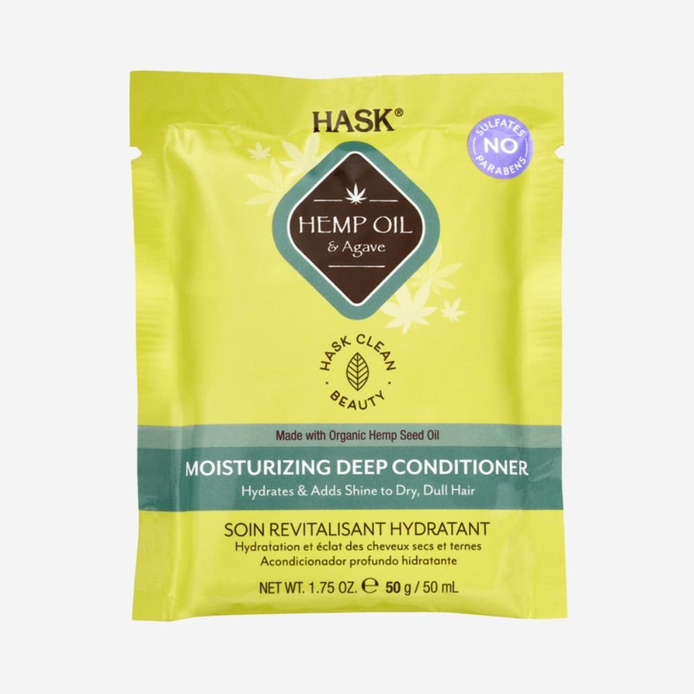 Hask - Hemp Oil & Agave Moisturizing Deep Conditioner 50g