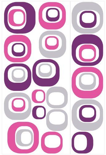 RoomMates Modern Ovals Peel & Stick Wall Decals