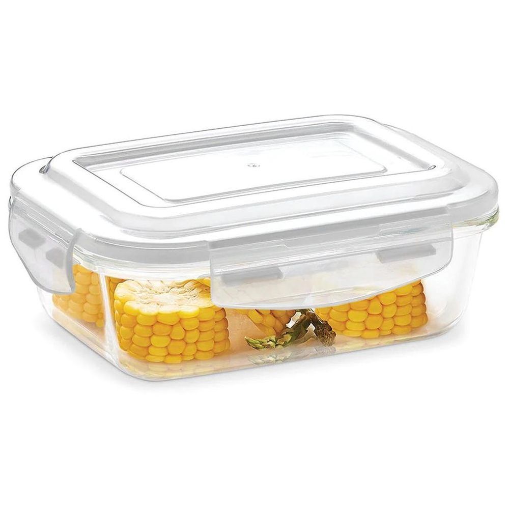 Borosil - Klip-N-Store Rectangular Glass Container - 1.52 L